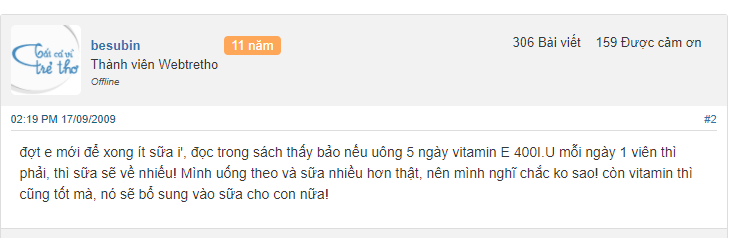 vitamin e loại nào tốt